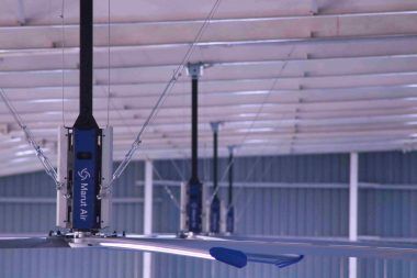 marut air hvls fan tie to ceiling