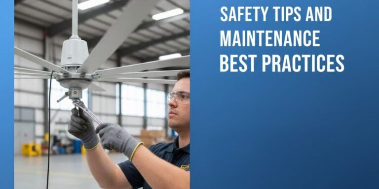 Monthly Maintenance Checklist for HVLS Fans